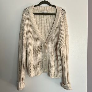 American Eagle sweater cream color